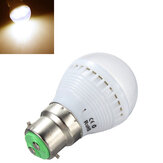 B22 2.5Wウォームホワイト7 SMD 5050 LED電球ランプ110-240V